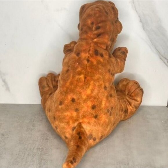 Wild Republic T-Rex Dinosaur Plush Stuffed Animal 12" Brown White Soft Toy - Picture 7 of 9